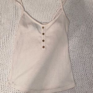 cream tank top